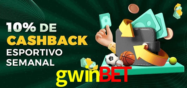 10% de bônus de cashback na gwinbet
