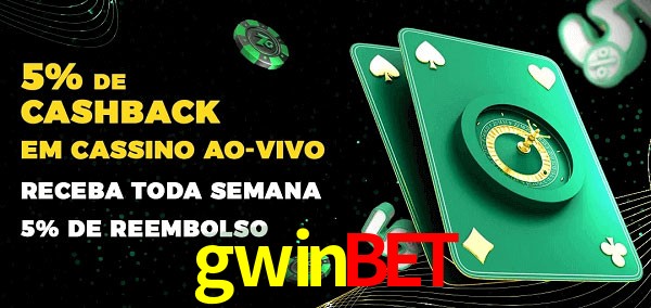 Promoções do cassino ao Vivo gwinbet